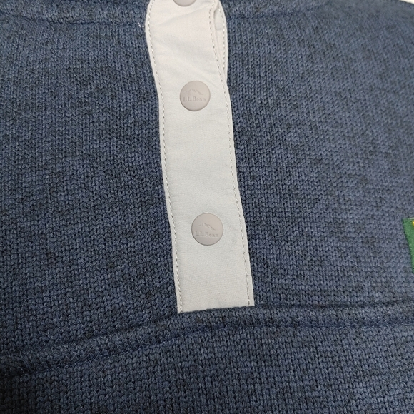 L.l. Bean sweater fleece jacket XSP - Picture 4 of 10